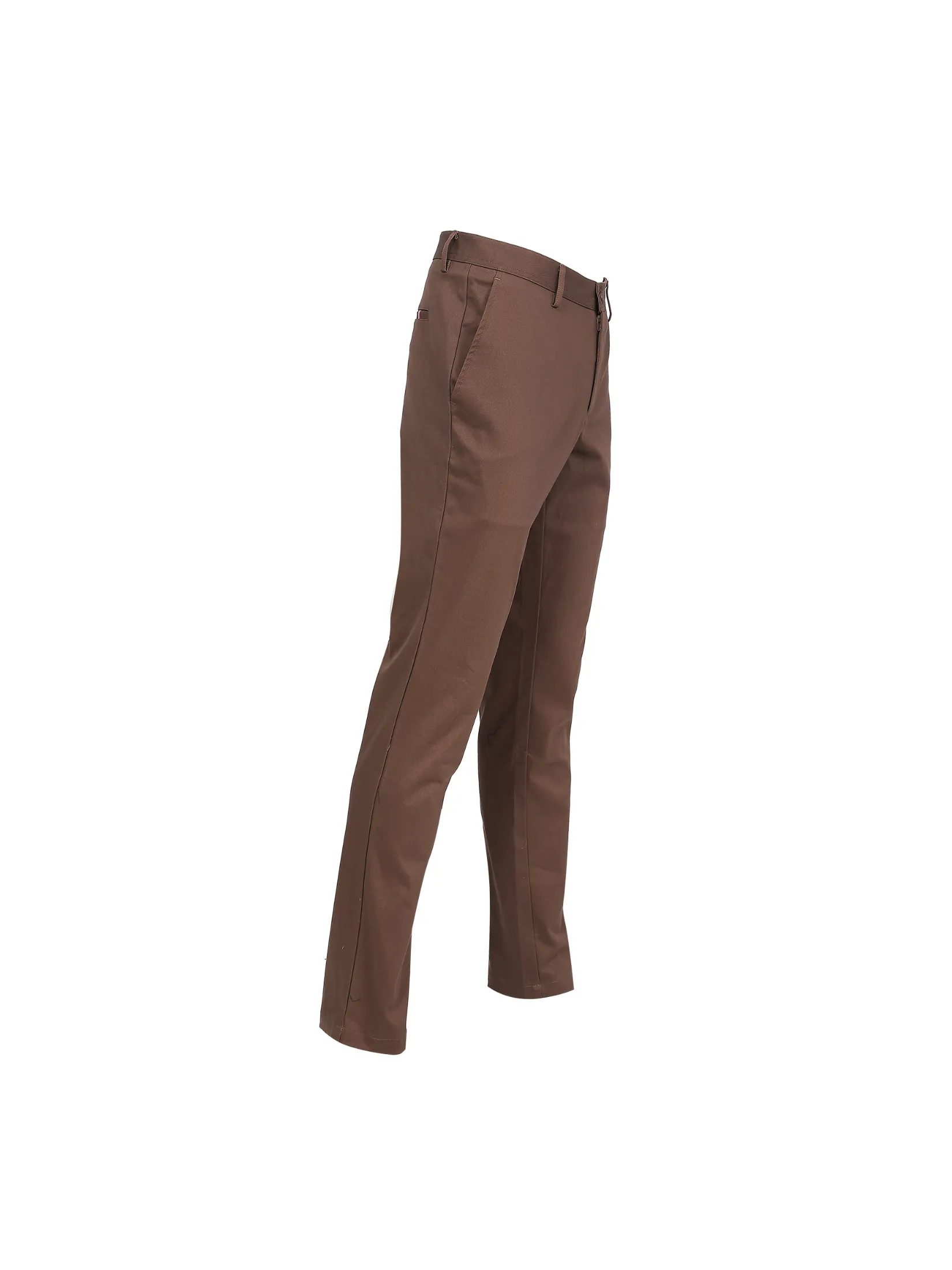ELLE HOMME Men's Chino pants SLIM FIT W8L279 - Brown