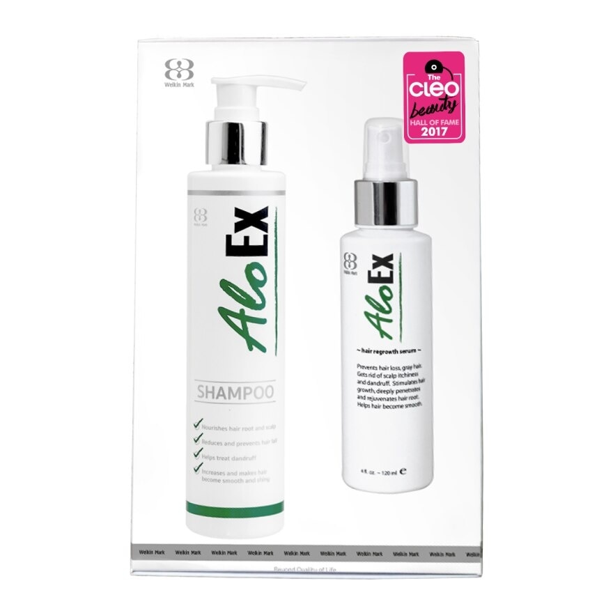 AloEx Set HairRegrowthShamp200ml+Sr120ml