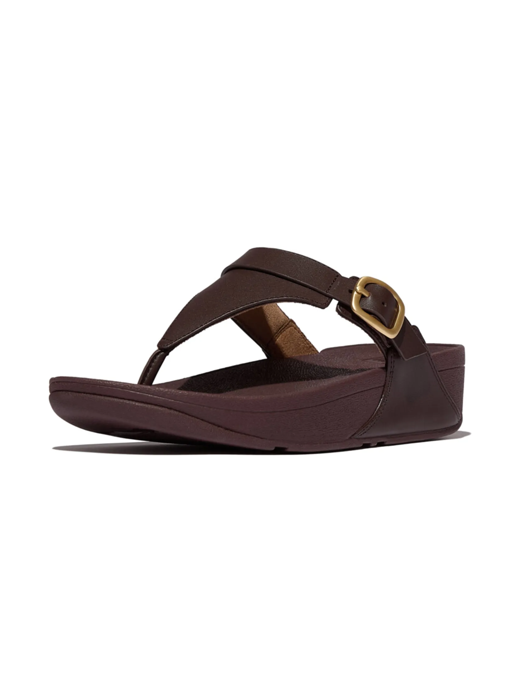 FitFlop™ WOMEN S LULU ADJUSTABLE LEATHER BROWN