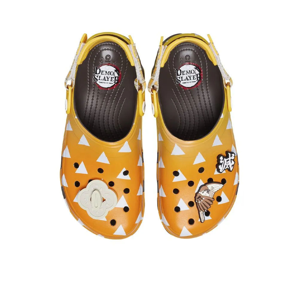 CROCS Demon Slayer Zenitsu All-Terrain Clog Unisex Casual Shoes Orange - CR024SH367EOTH