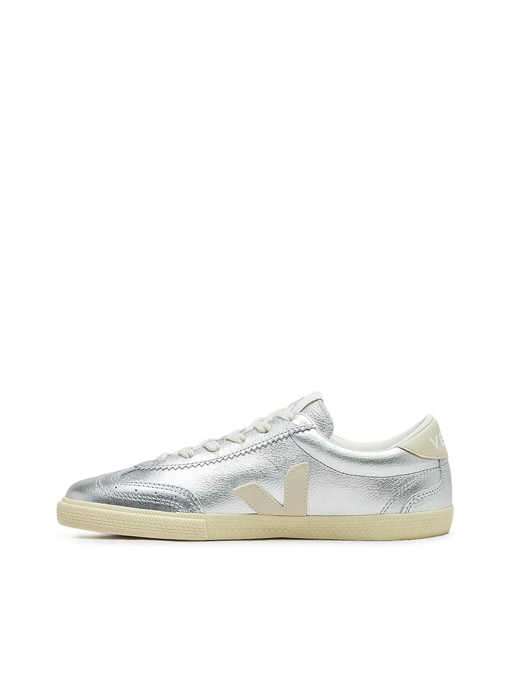 VEJA Women Sneakers Volley SS25 Silver Pierre