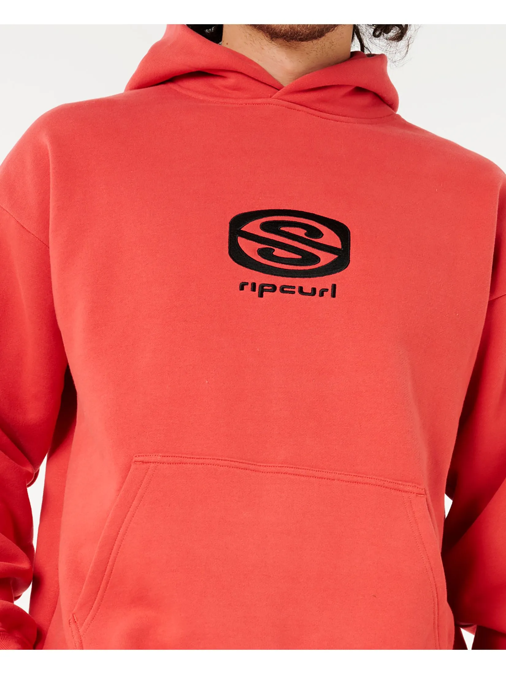 RIP CURL Men Hood Archive Cranberry