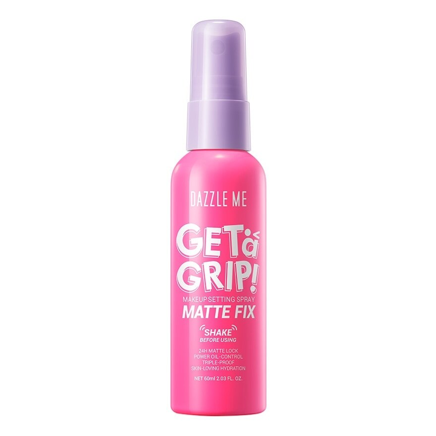 Dazzle Me Get A Grip Makeup Setting Spray Matte Fix 60ml.