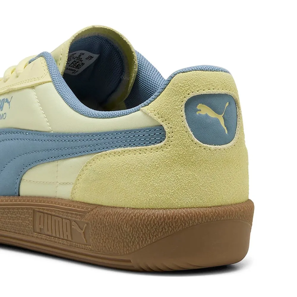 PUMA Palermo Pop Unisex Casual Shoes Yellow - PU097SH293EMTH