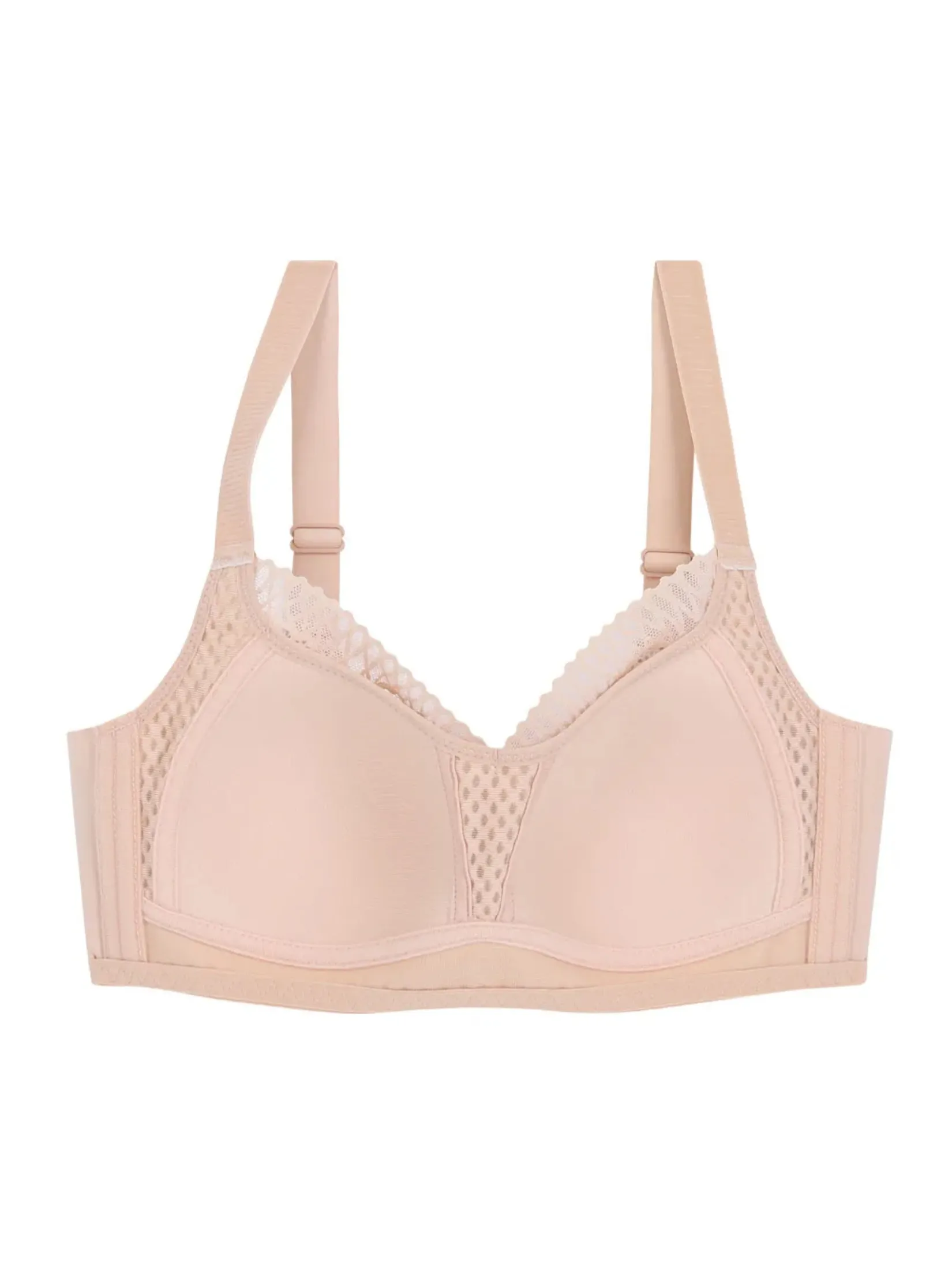 B'ME Non-Wire Bra Model ME1K09 NUDE