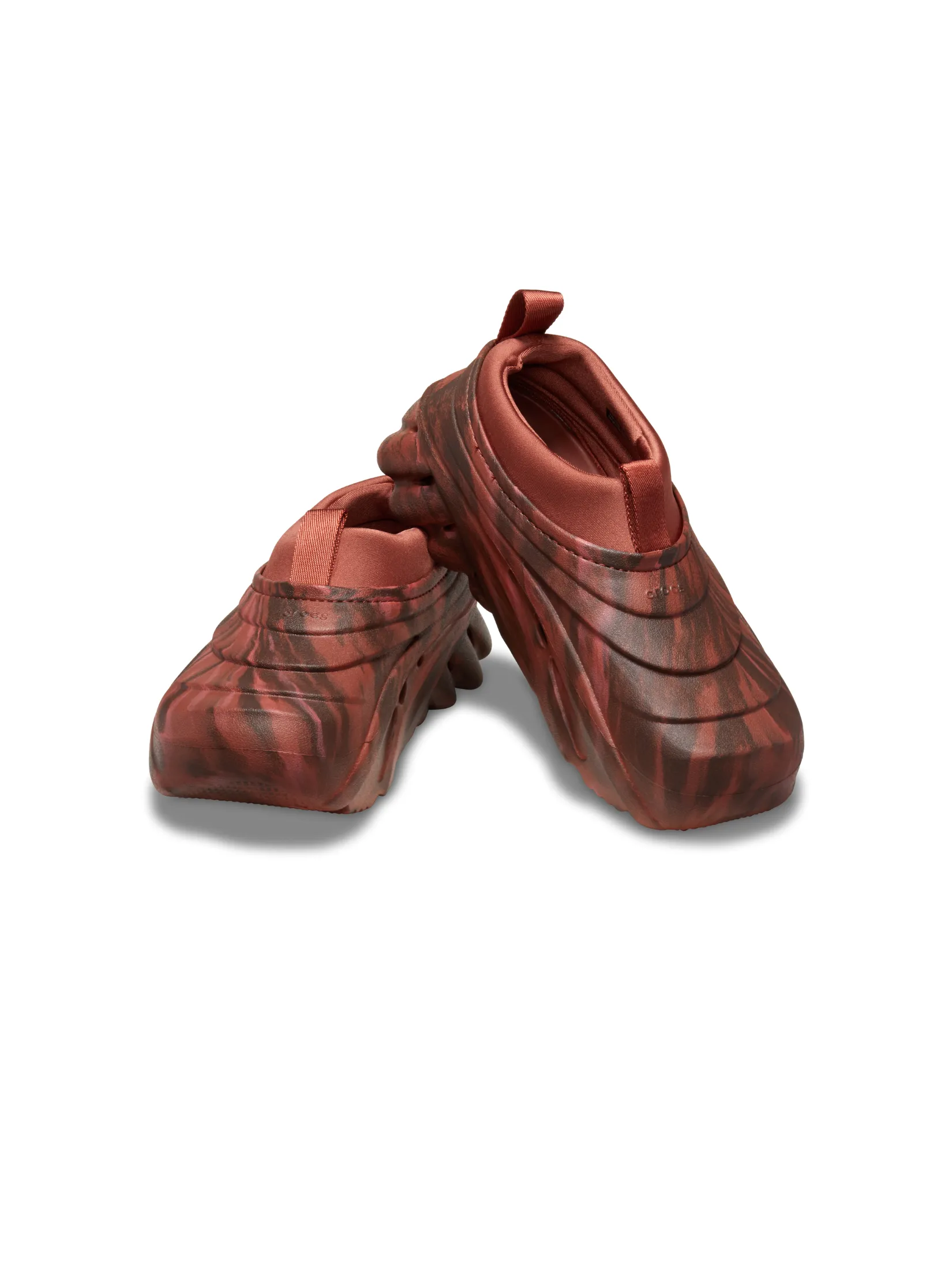 CROCS UNISEX ECHO STORM MARBLE - RUST