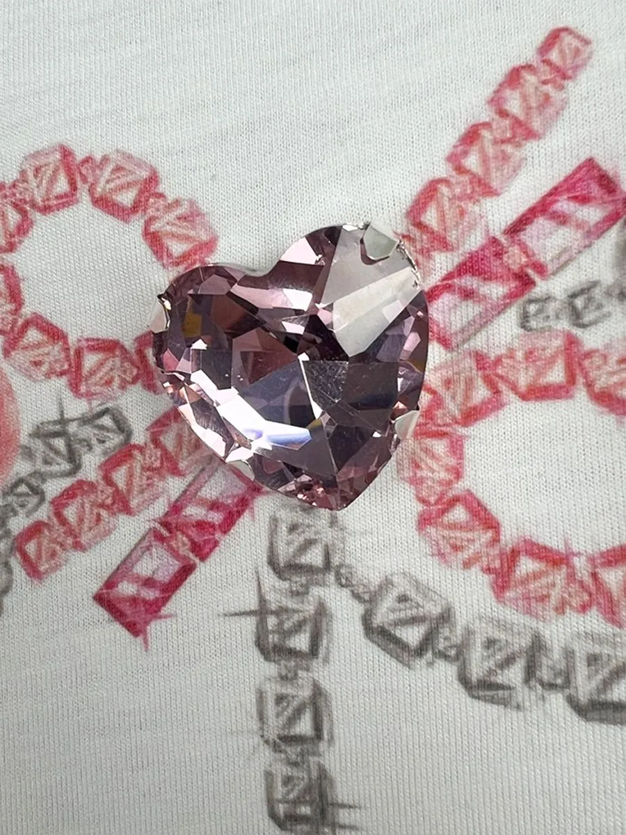 ICONIC WOMAN WHITE LOCKET LOVE T-SHIRT