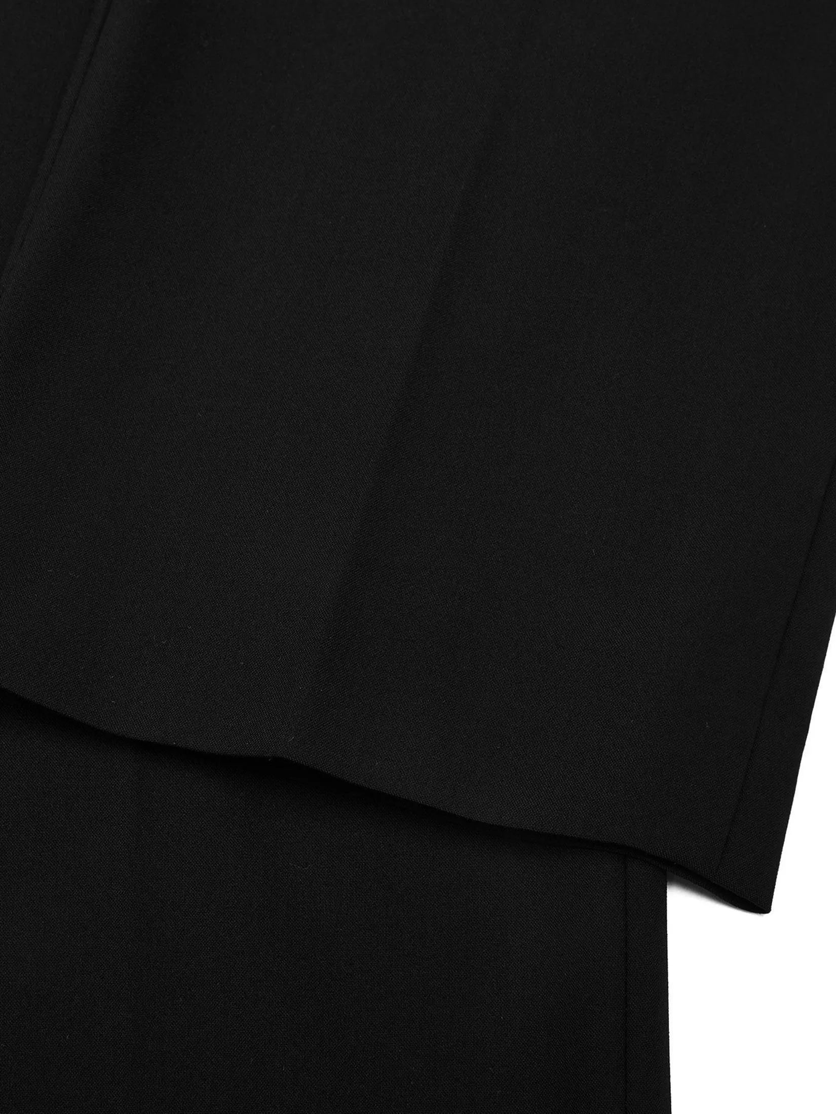G2000 Men Clothing Multi-Way Stretch Plain Formal Pants Slim Fit - Black