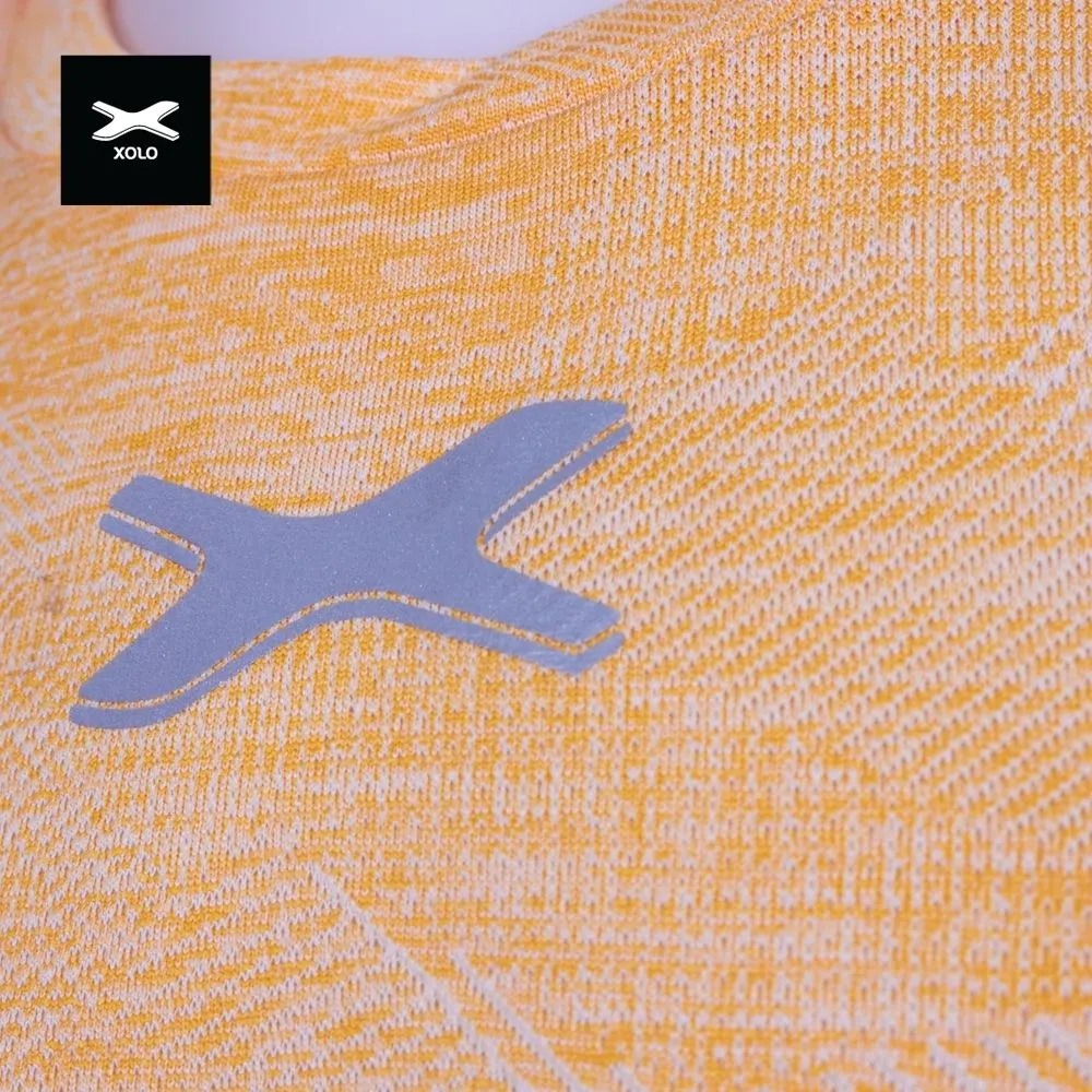 XOLO Yellow Men's XOLO WEAVING WALL TANK TOPS (040028)