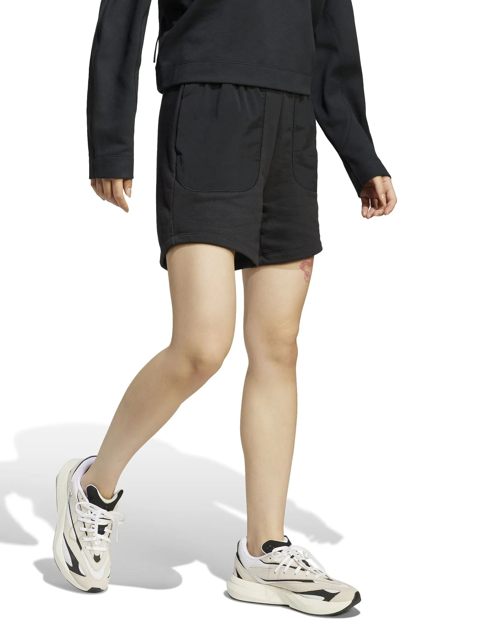 ADIDAS Women Shorts City Escape Material-Mix Black
