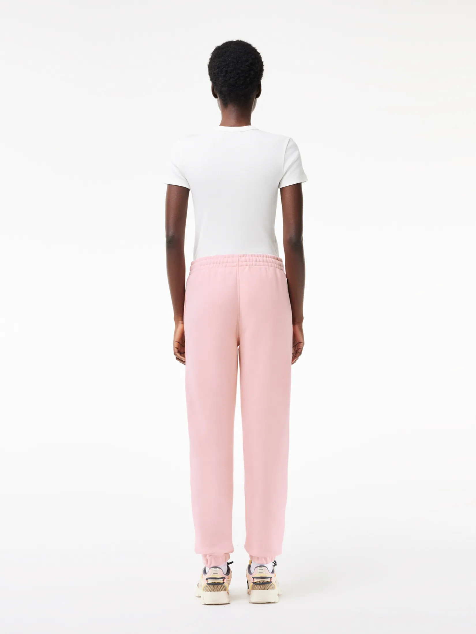 LACOSTE Lacoste Embroidery Track Pants Pink