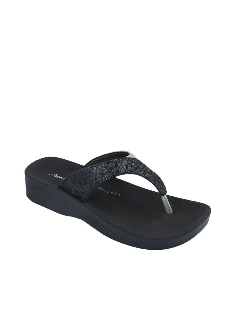 AEROSOFT Flip Flop FW8162 Black Size 42 Size - 35 EU