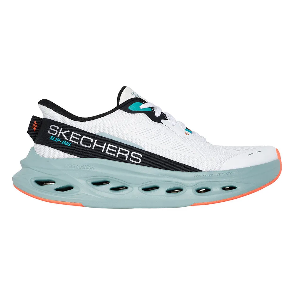 SKECHERS Men Running Shoes Slip-ins®: Max Cushioning® Glide-Step® - Advert White - SK108SH657EMTH