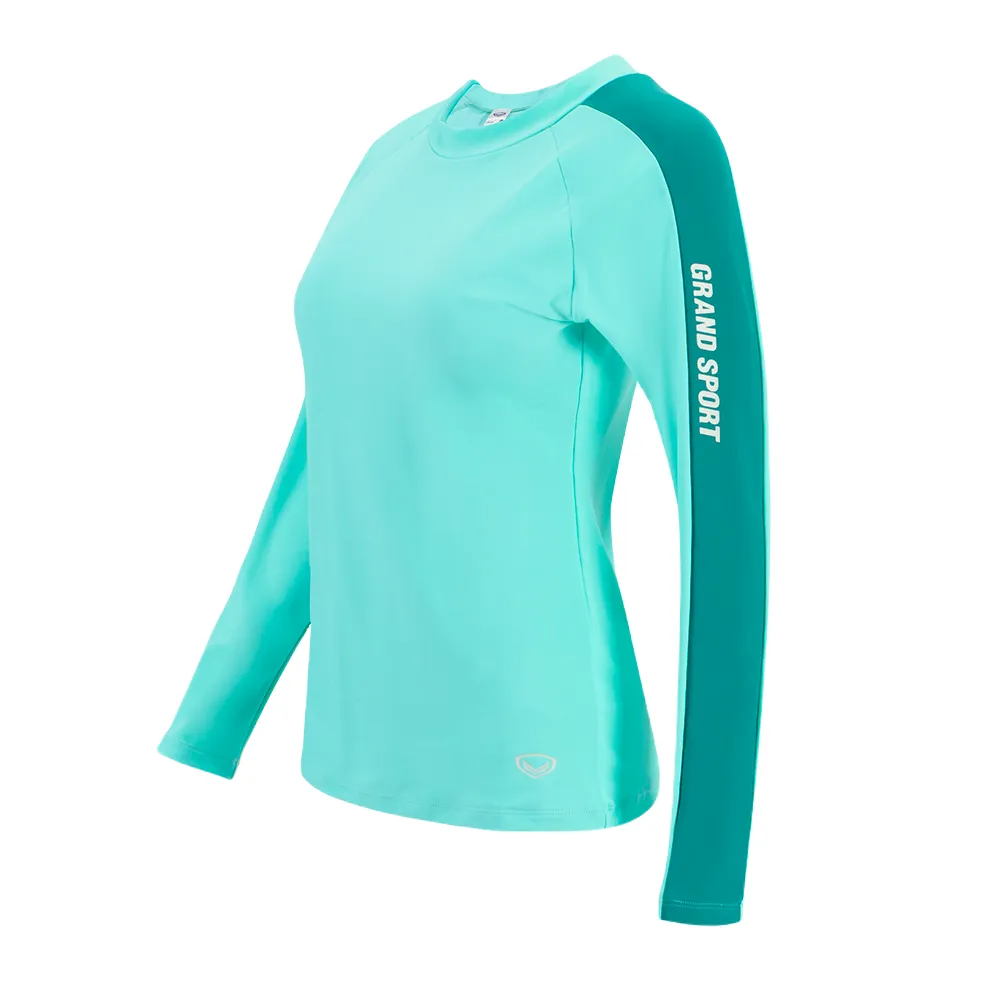 GRAND SPORT Green Women's Long-Sleeved Top (342687)