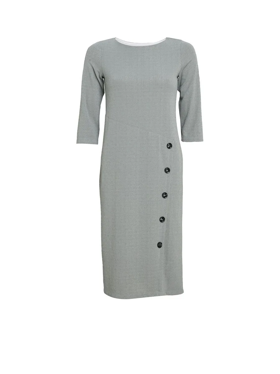 MONARCH Texture Knit Dress M99P015032 Green