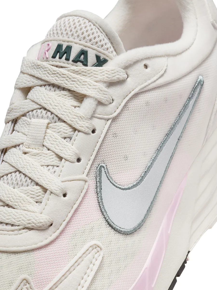 NIKE Women Sneaker Air Max Solo Phantom/Metallic Silver-Pink Foam