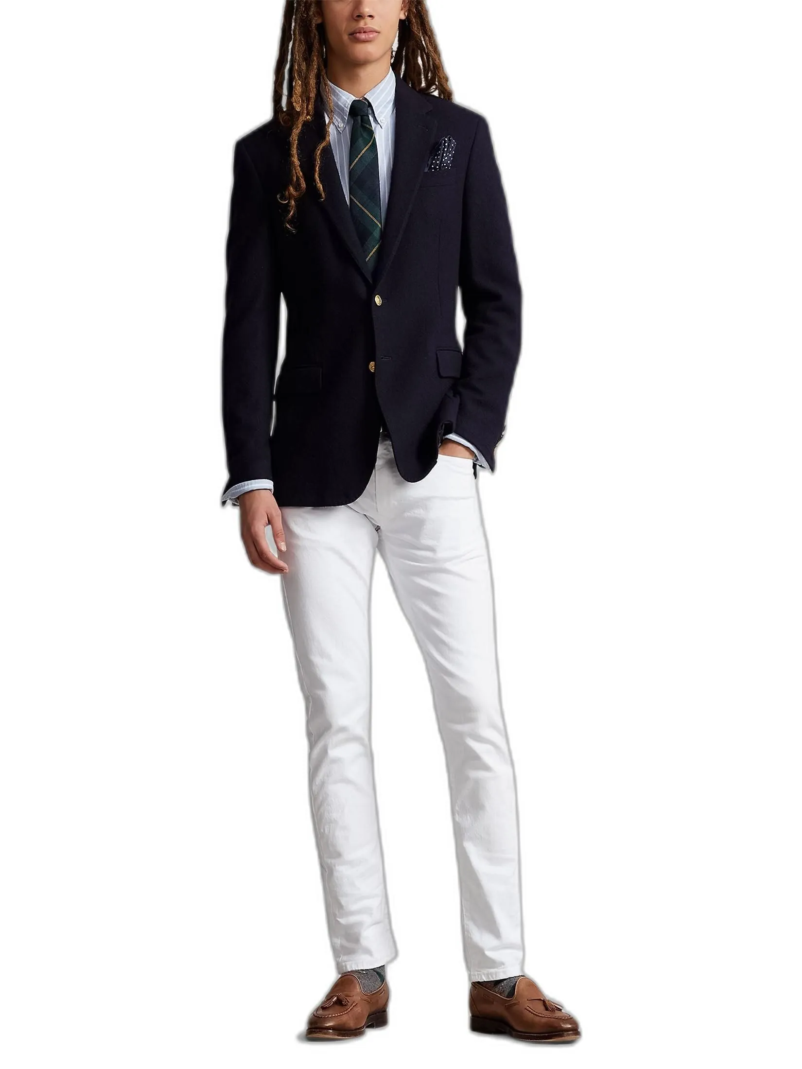 POLO RALPH LAUREN Men Jeans-Sullivan Slim Stretch Jean MNPODNM10920025-White