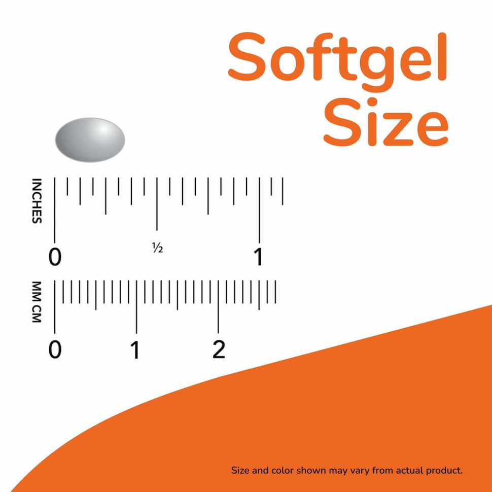 NOW Foods, витамин D3, 125 мкг (5000 МЕ), 120 капсул