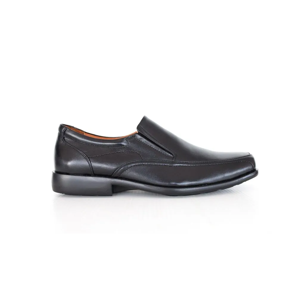 HEAVY Black leather court shoes VB8281 Size - 42 EU