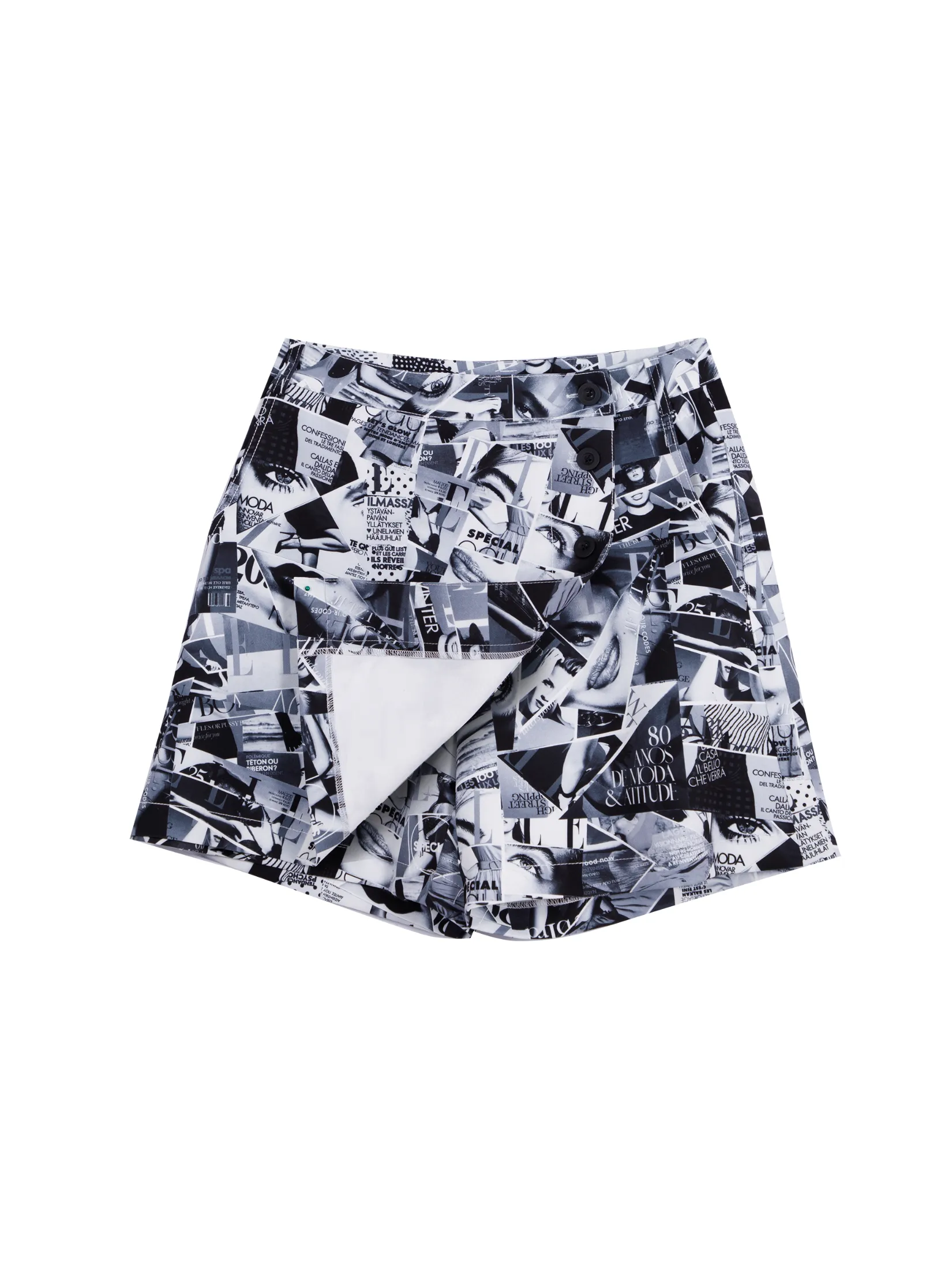 ELLE Women's Printed Skirts pants Polyester Model W3L715 | ELLE 80 YEARS LIMITED EDITION