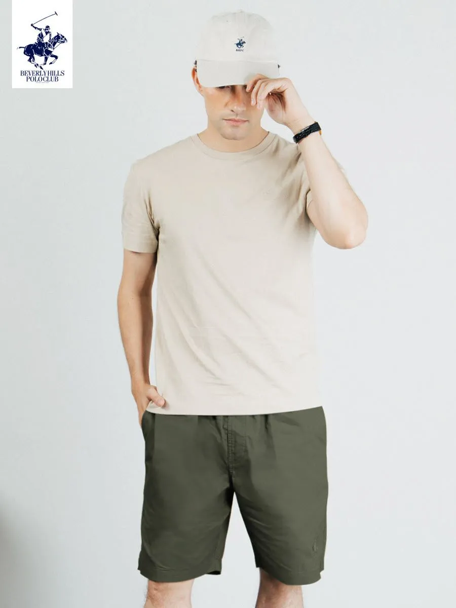 BEVERLY HILLS POLO CLUB Army Green Men Easy Shorts Model BS2G035