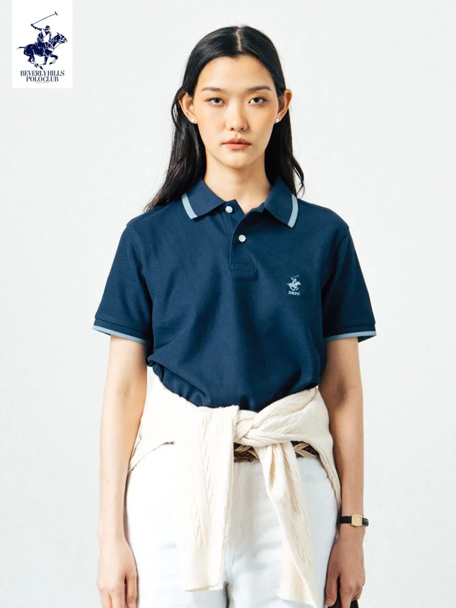 BEVERLY HILLS POLO CLUB Dark blue Men Polo Shirts Model BN2A635