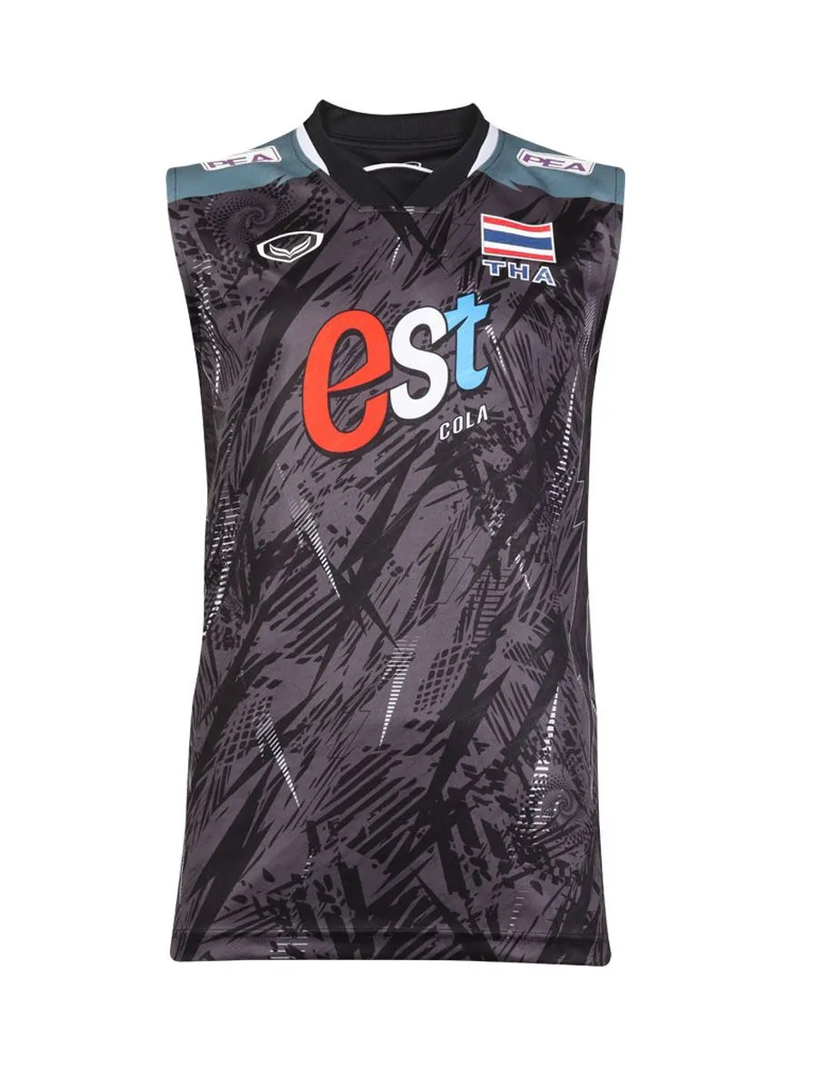 GRAND SPORT Black MEN Volleyball Jersey 2023 (014339) Size - L