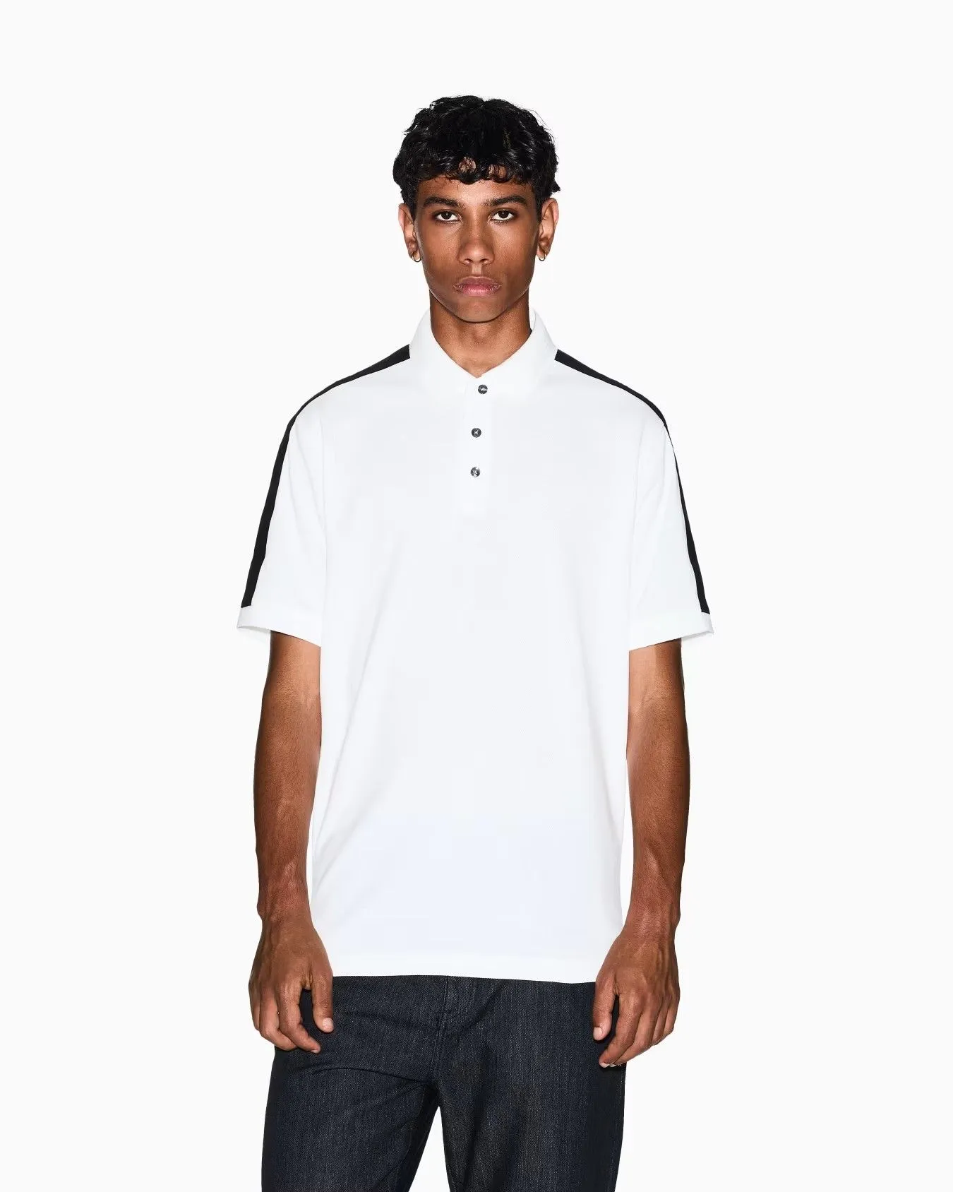 ARMANI EXCHANGE Polo Men XM001290-AF10366-U0009 Off-White