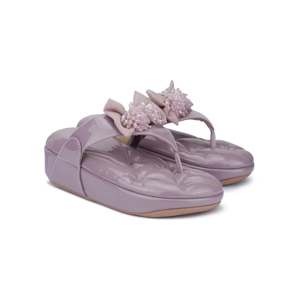 SHU SOFASHOES SWEETCHIC - GLOSSY LILAC