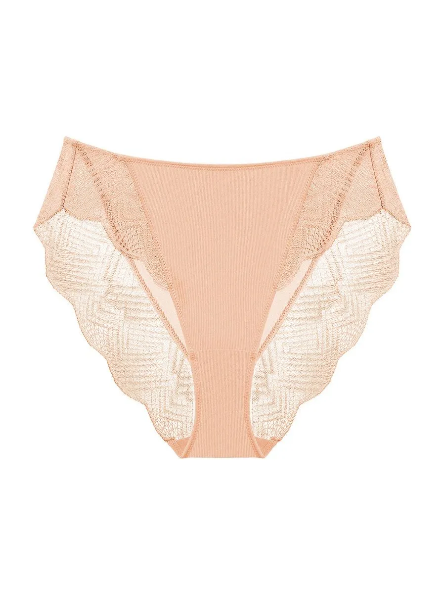 TRIUMPH Woman Panty Aqua Shan High Leg Orange 7747