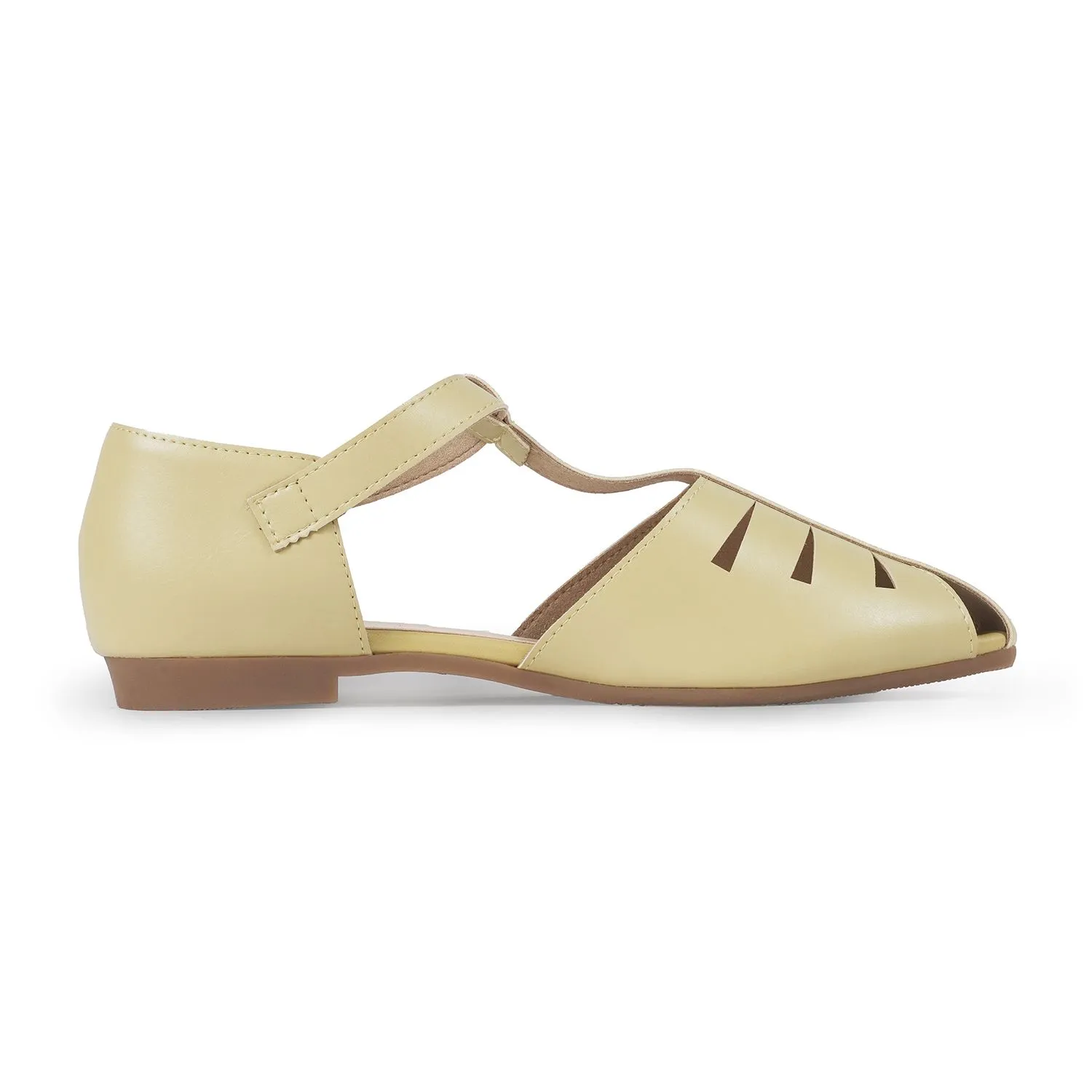 JOLI SNOB Yellow Women Comfort Flats