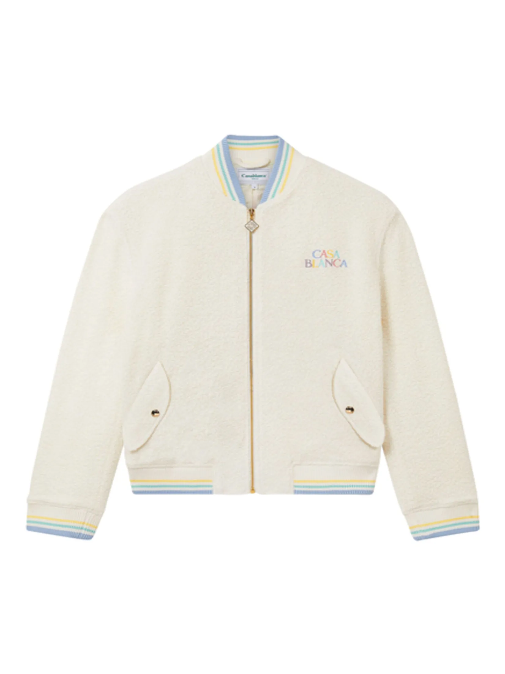CASABLANCA WM BOMBER JACKET IN  PASTEL