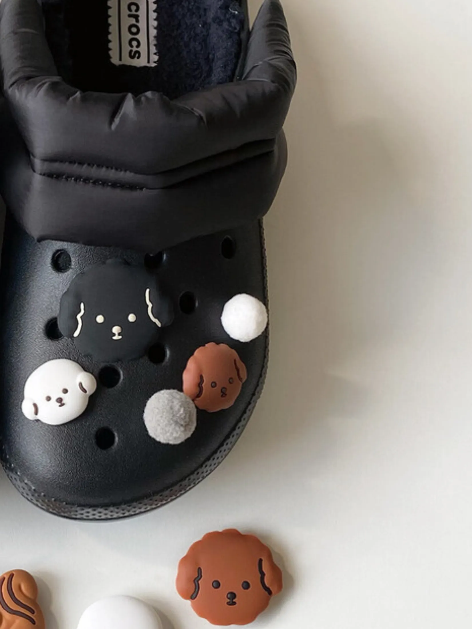 MILL AND MOI MNM Silicone charm -  Poodle Brown (S)