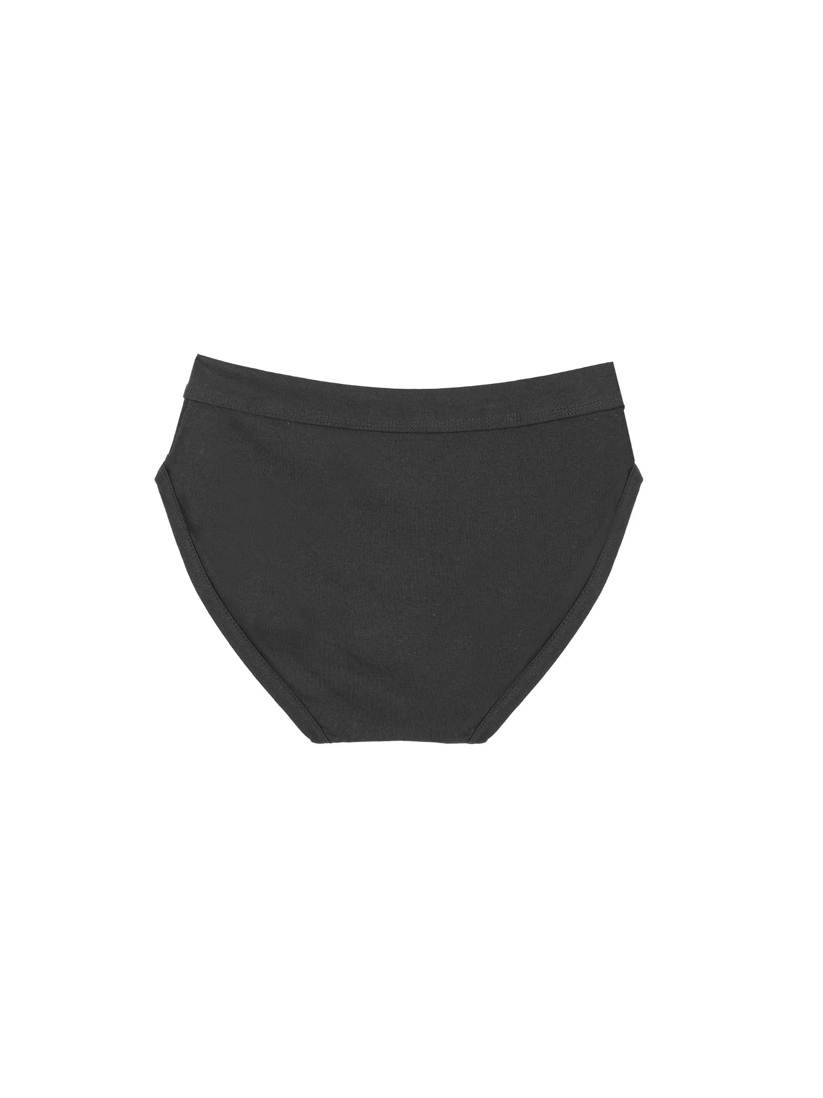 ELLE HOMME Men's underwear BRIEF style 100% COTTON KUF9999 ( 1 Pack/ 3 Pcs. ) - Black