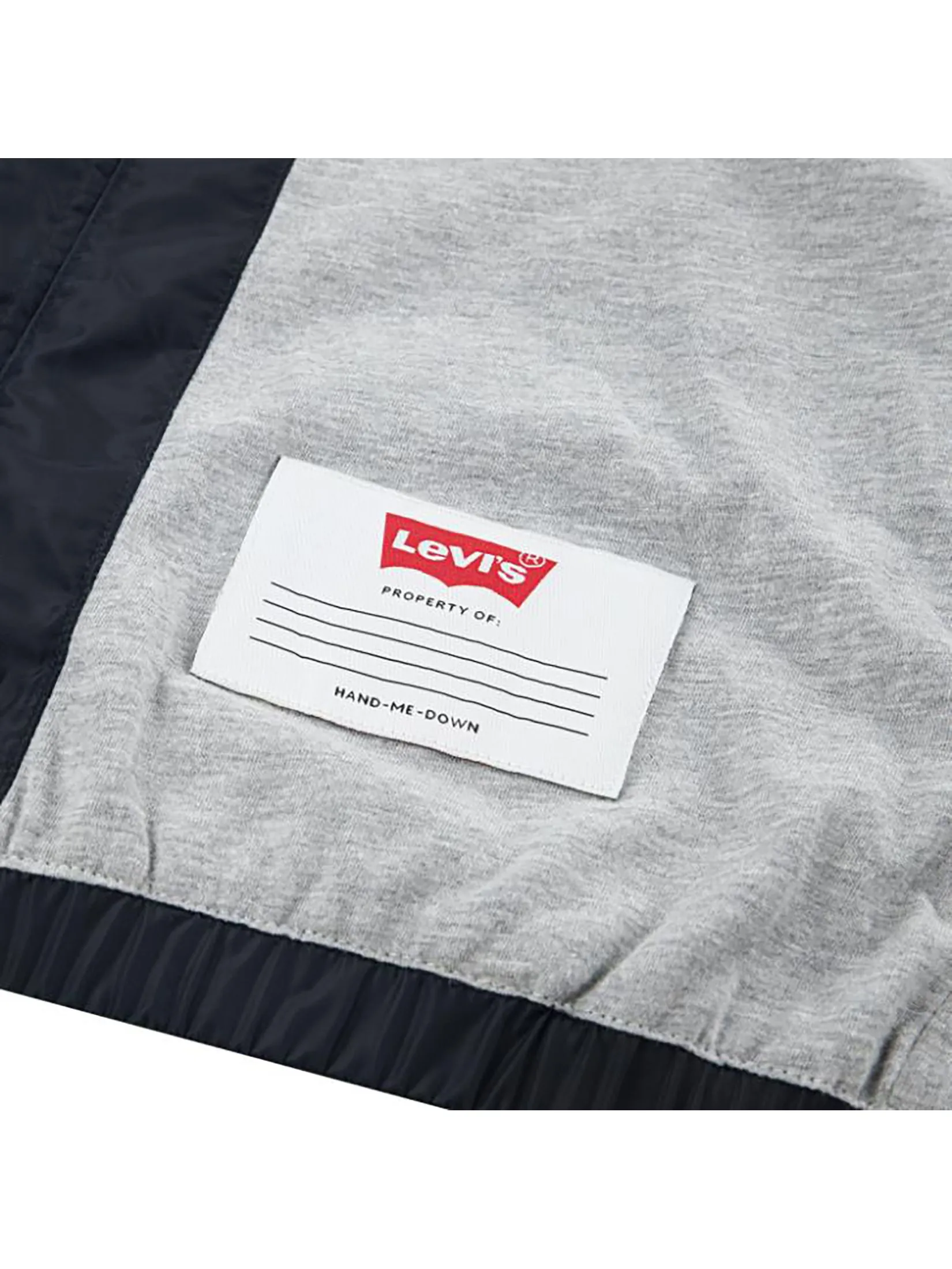 LEVI'S KIDS Boy Toddler Jacket Logo Tapewind Jet Black