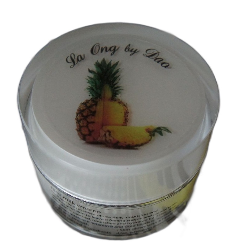 Ананасовый крем с рисовым молочком и гранулами Витамина Е Dao 30 гр