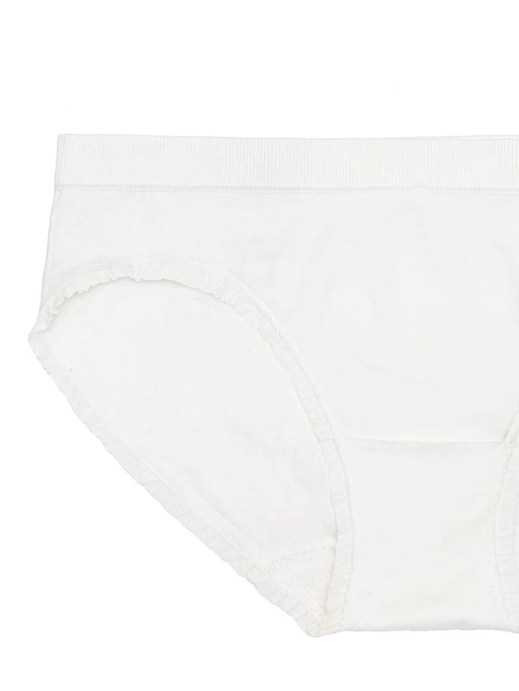 SABINA Bra Tops Crop top Woman Free seamless panty - White