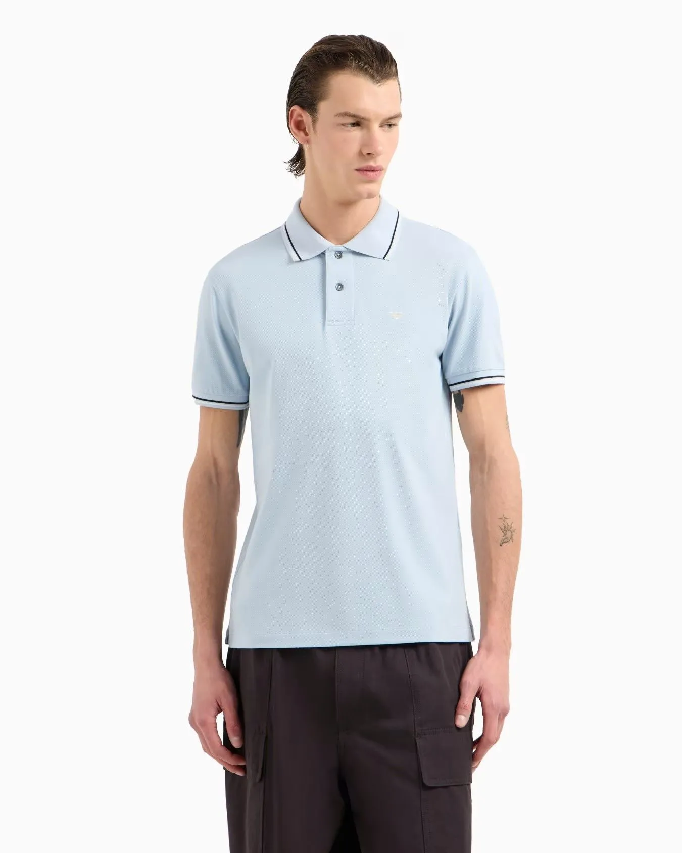EMPORIO ARMANI Polo Men 8N1FB4-1JPTZ-U9378 Blue