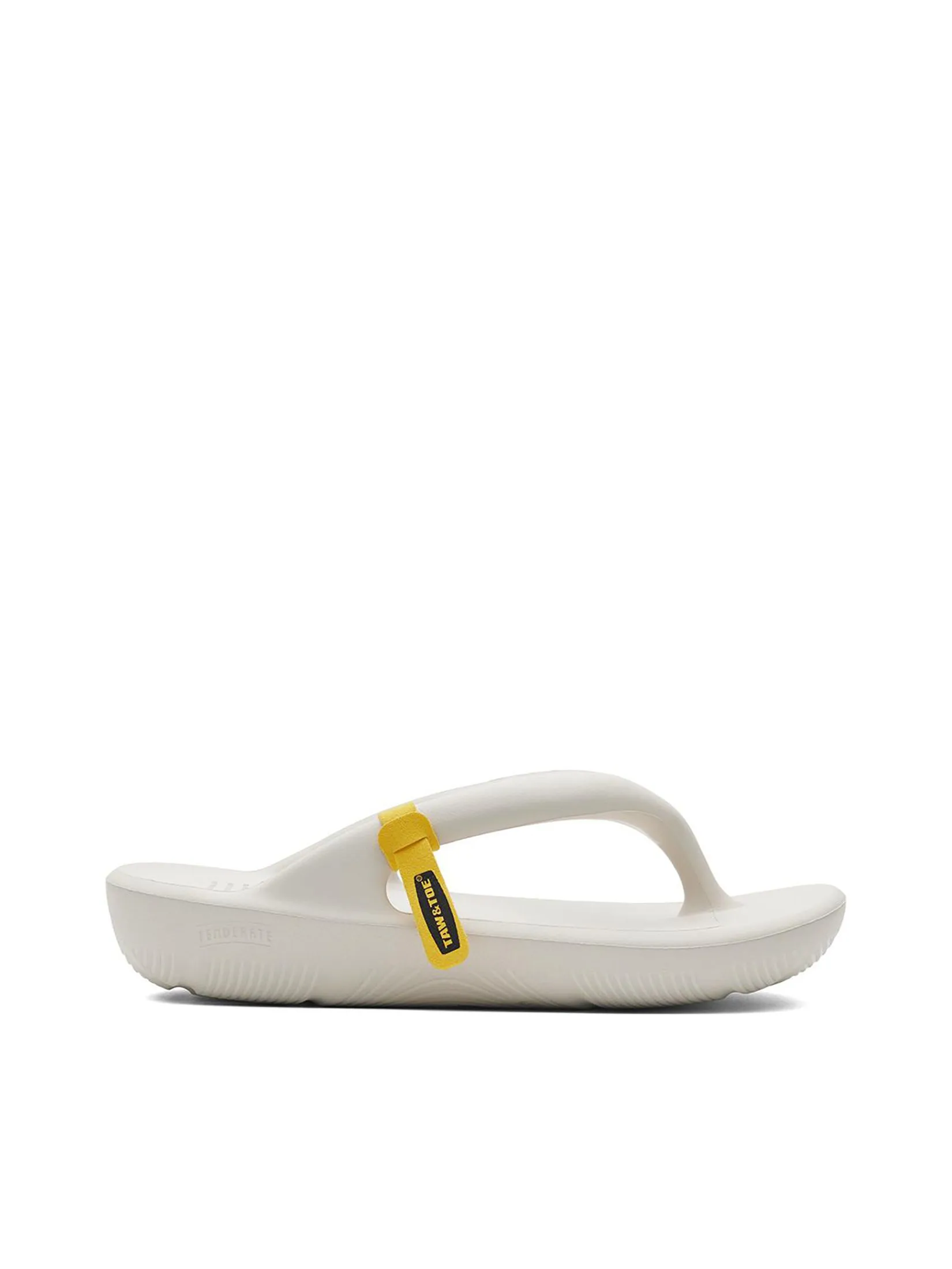 TAW&TOE Unisex Sandals Zerovity Flip Flop OG Cream