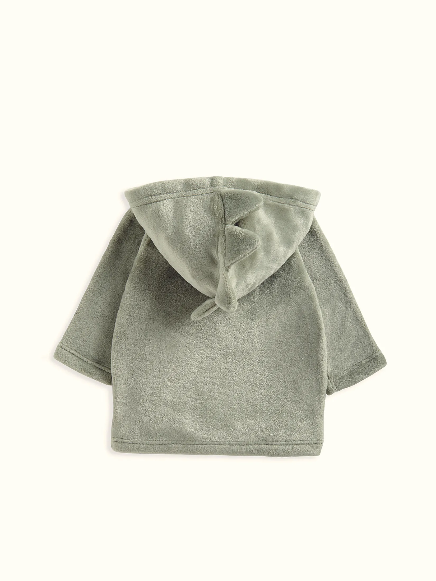 MAMAS & PAPAS Boy Toddler Dressing Gown Dino Green