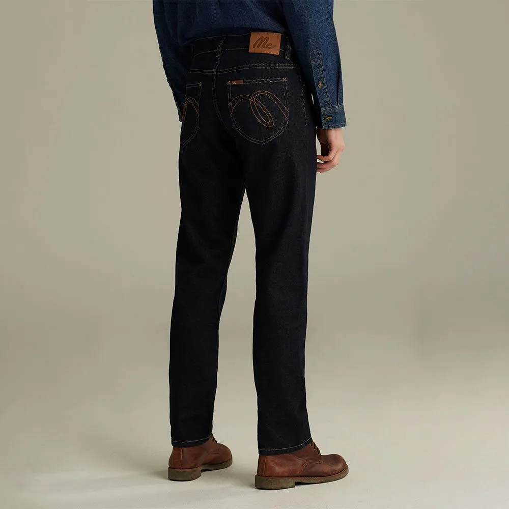 MC JEANS jeans men Straight straight leg, dark denim MAIP176