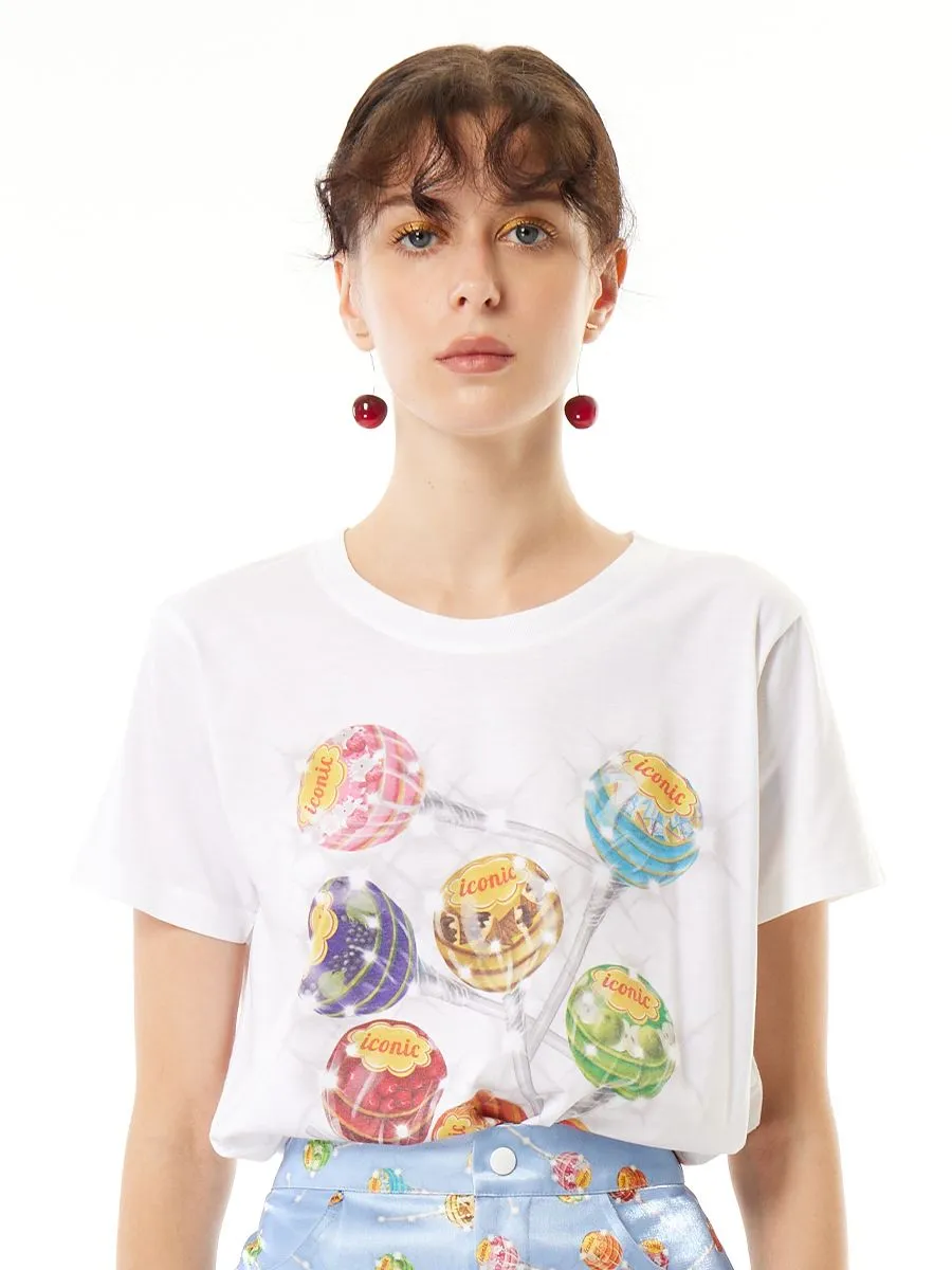 ICONIC WOMAN WHITE DELICA T-SHIRT