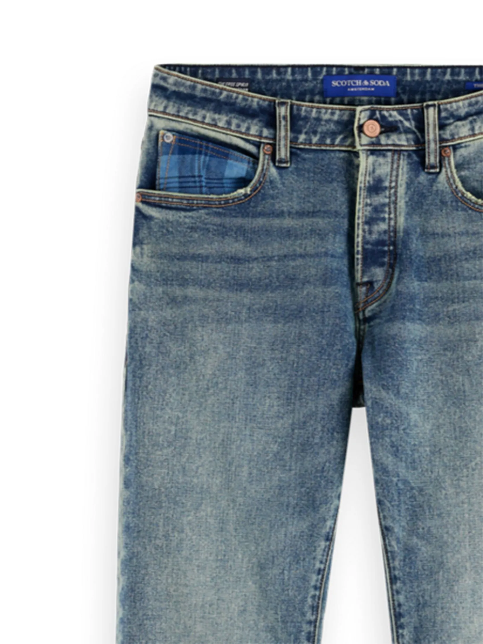 SCOTCH&SODA Men Jeans The Zee Straight Navy