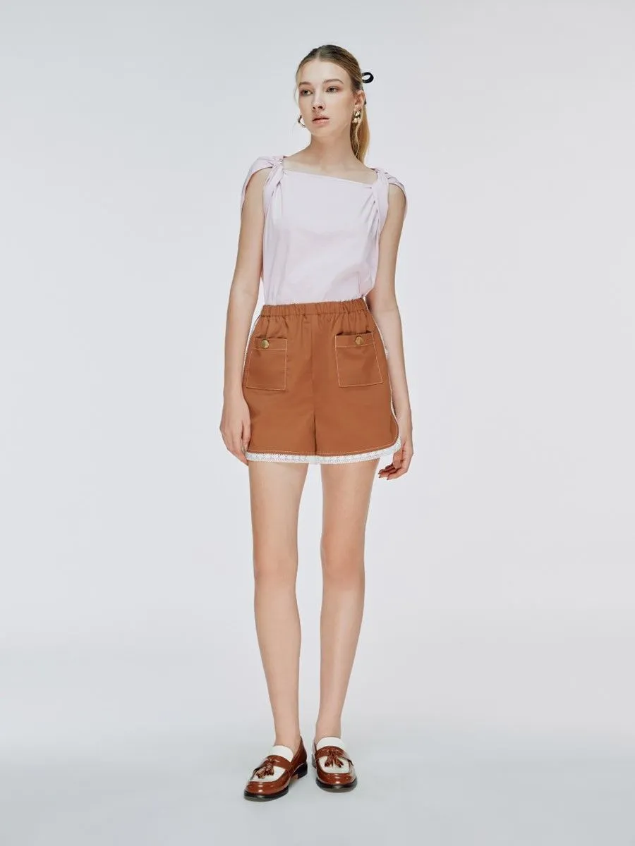 ASV (SS24) Renata Sport Women Shorts Brown