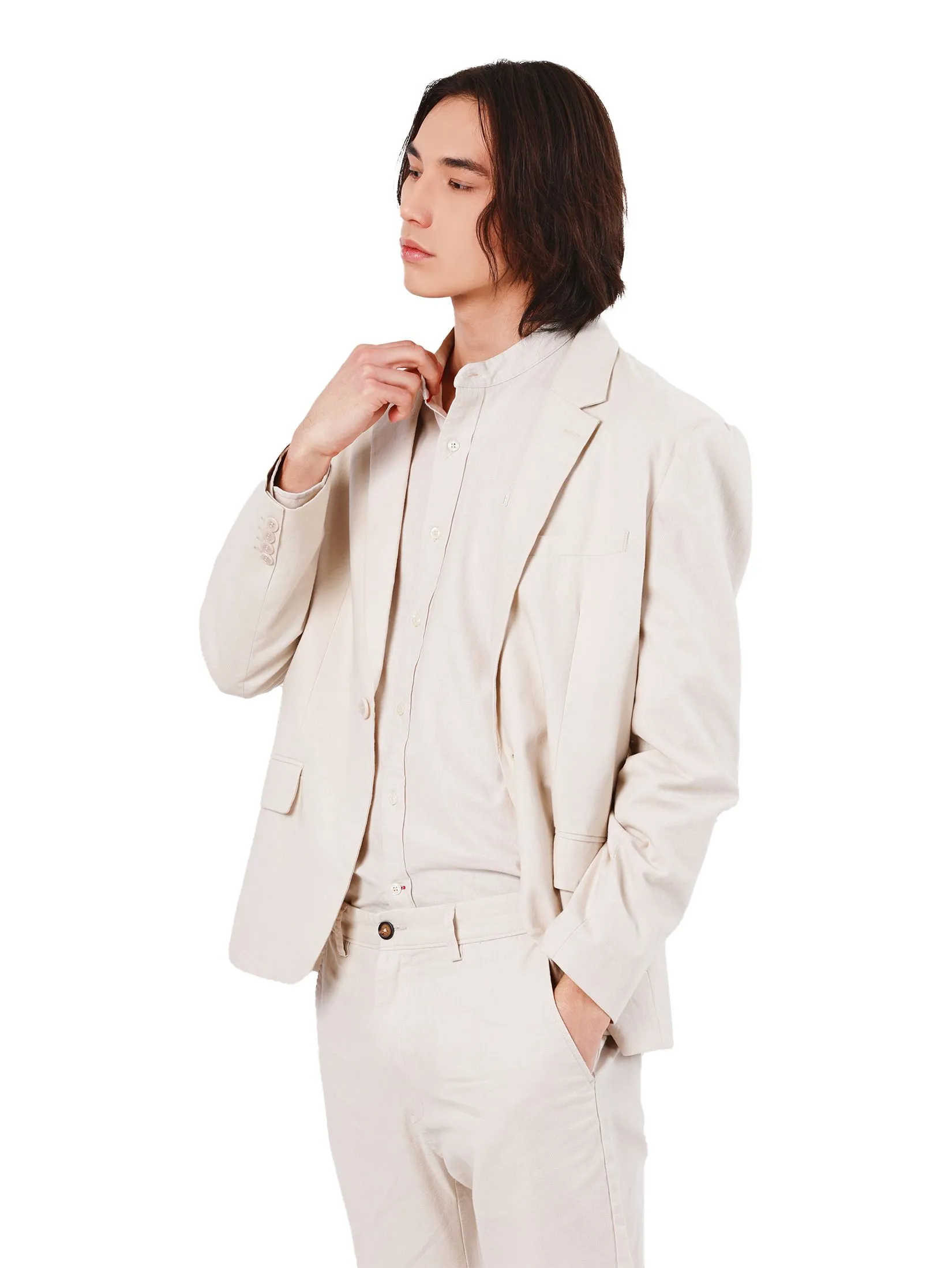 JOHN HENRY Men's Blazer (Regular Fit) Rejuvenate Vacation Beige