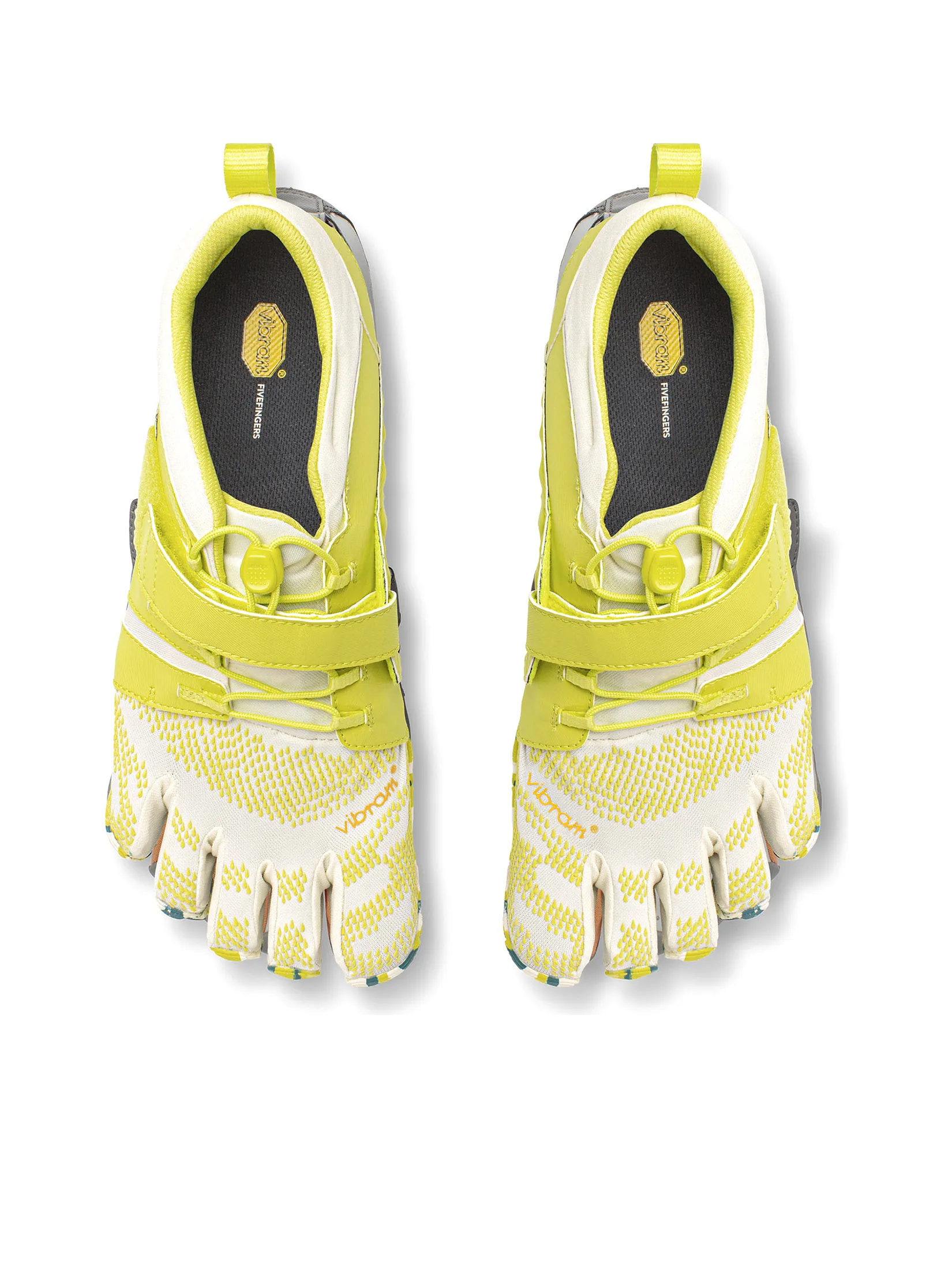 VIBRAM FIVEFINGERS Men Training Shoes VFF V-Train 2.0 Lime Green/Gray