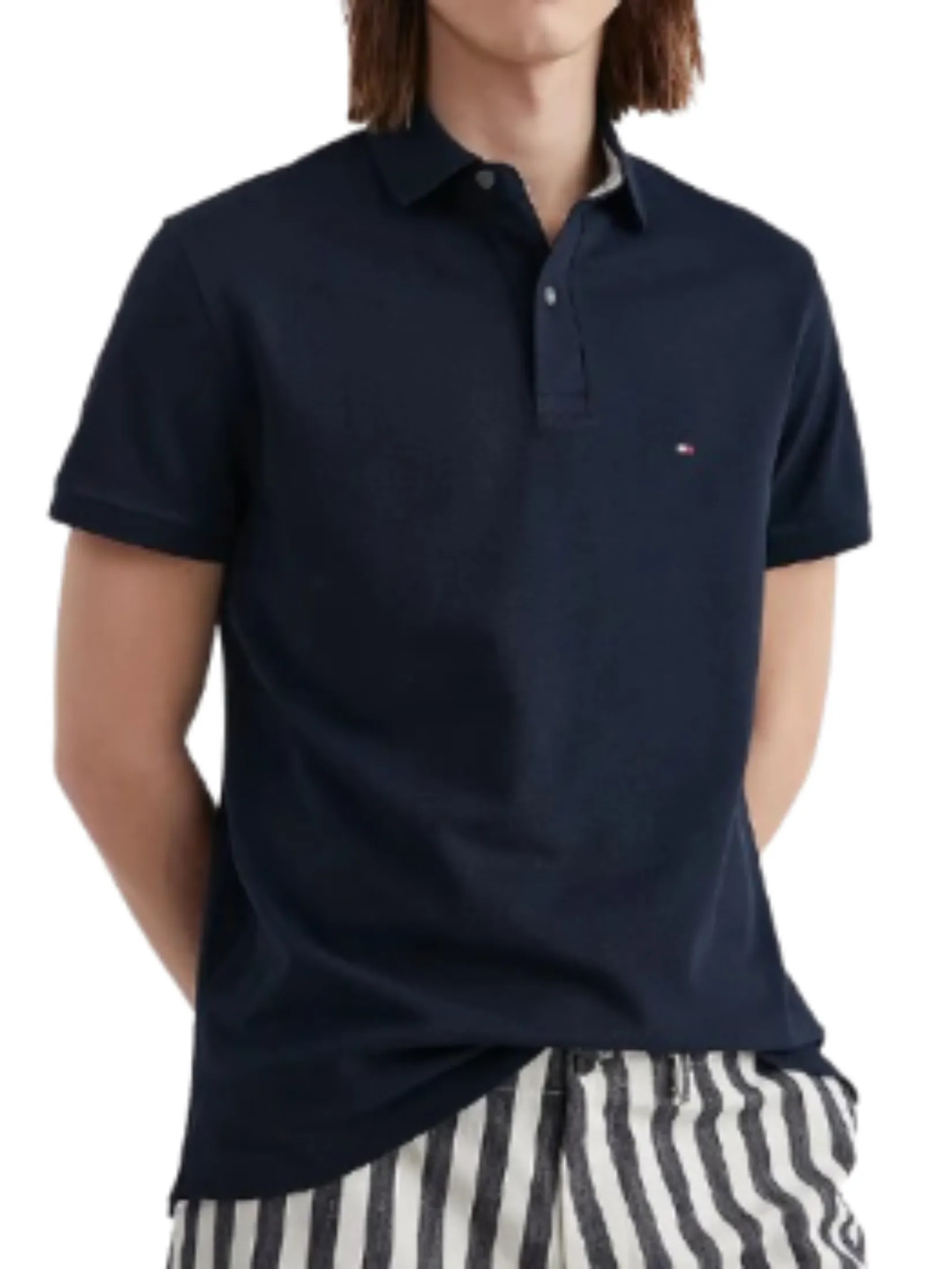 TOMMY HILFIGER MEN Polos Blue