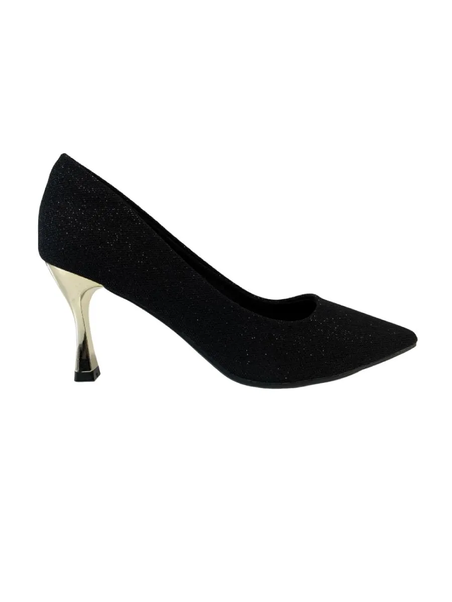 MARIA PIA BLACK HIGH HEELS M75-22170