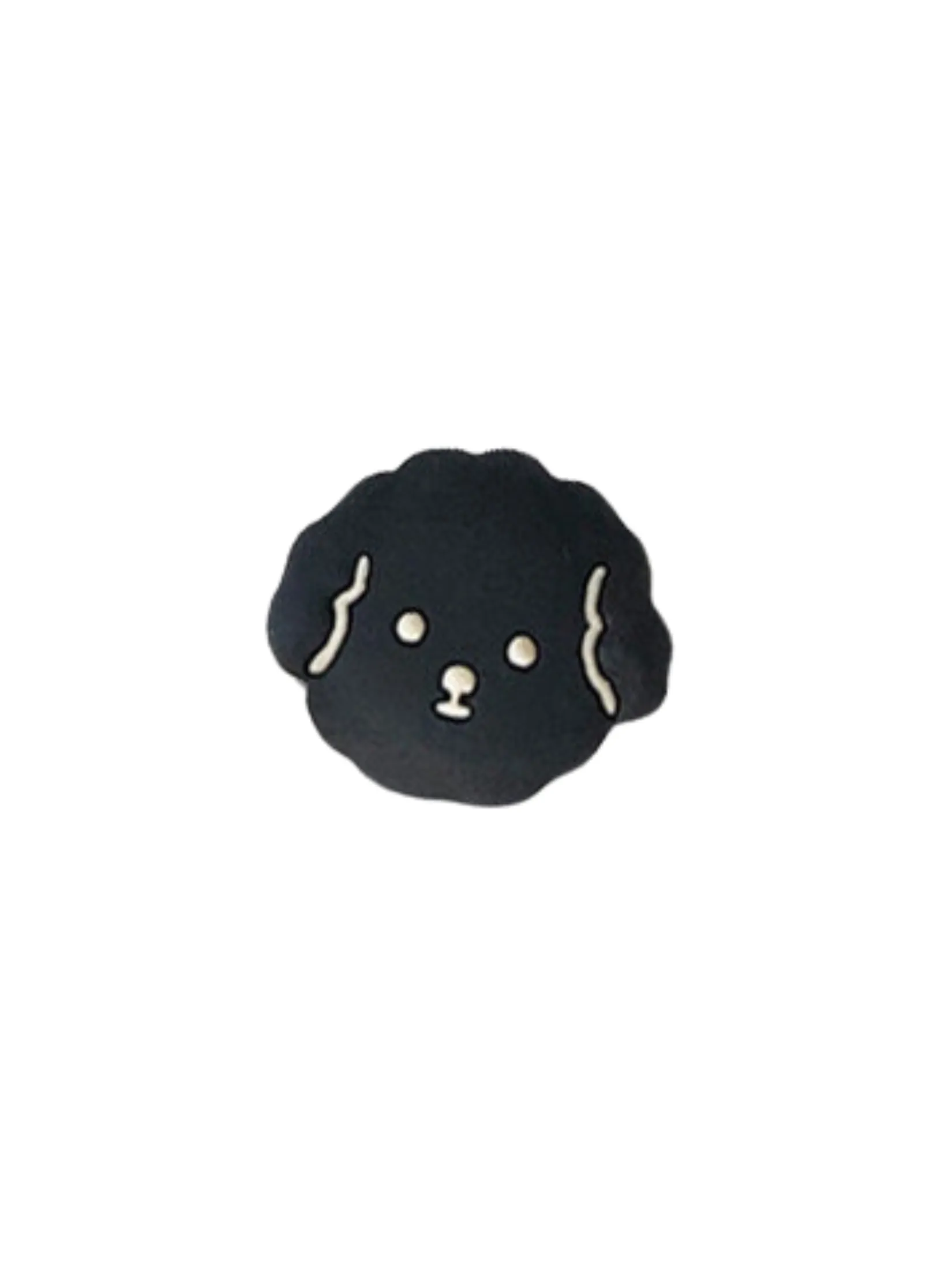 MILL AND MOI MNM Silicone charm - Poodle Black (S)