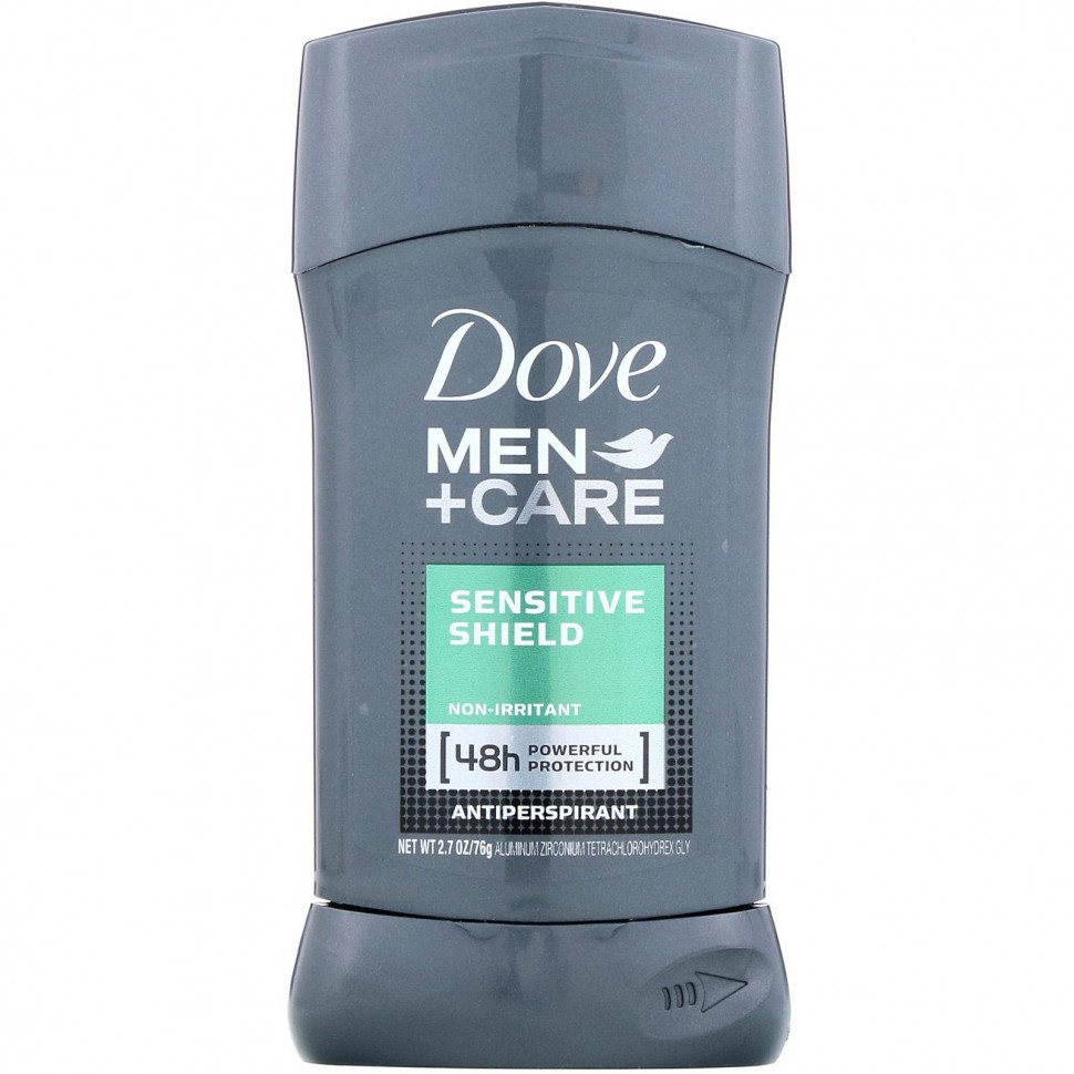 Dove, Men + Care, дезодорант-антиперспирант, Sensitive Shield, 76 г (2,7 унции) - DVE-44603-2 шт.